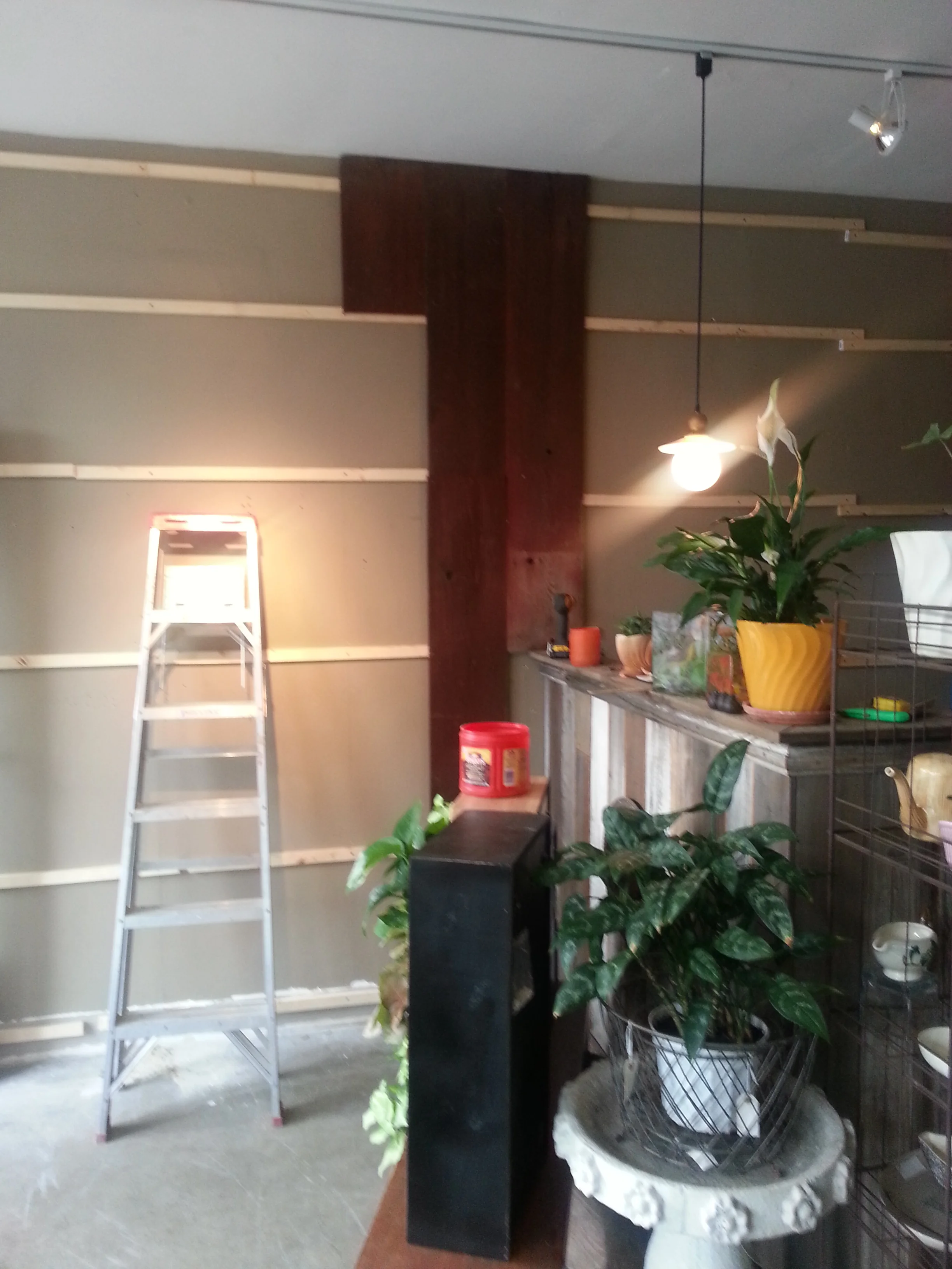 ROOT 2 BLOOM. FURRING STRIPS DONE.