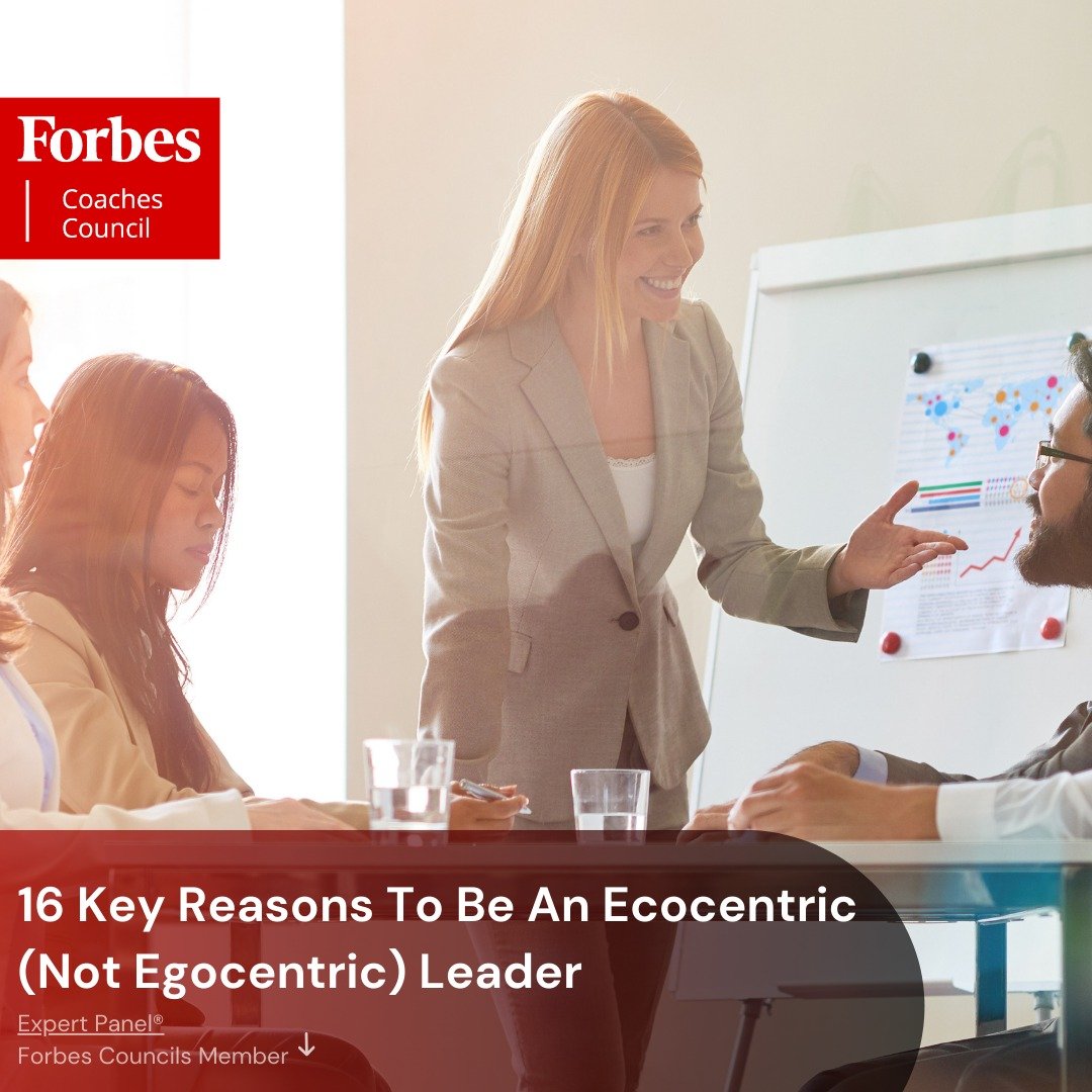Shifting from ego to eco can enhance your brand, reduce risks, and ensure profitability in an eco-conscious world.

For sustainability, business leaders must adopt an #ecocentric approach, prioritizing the health of our planet as they navigate the co