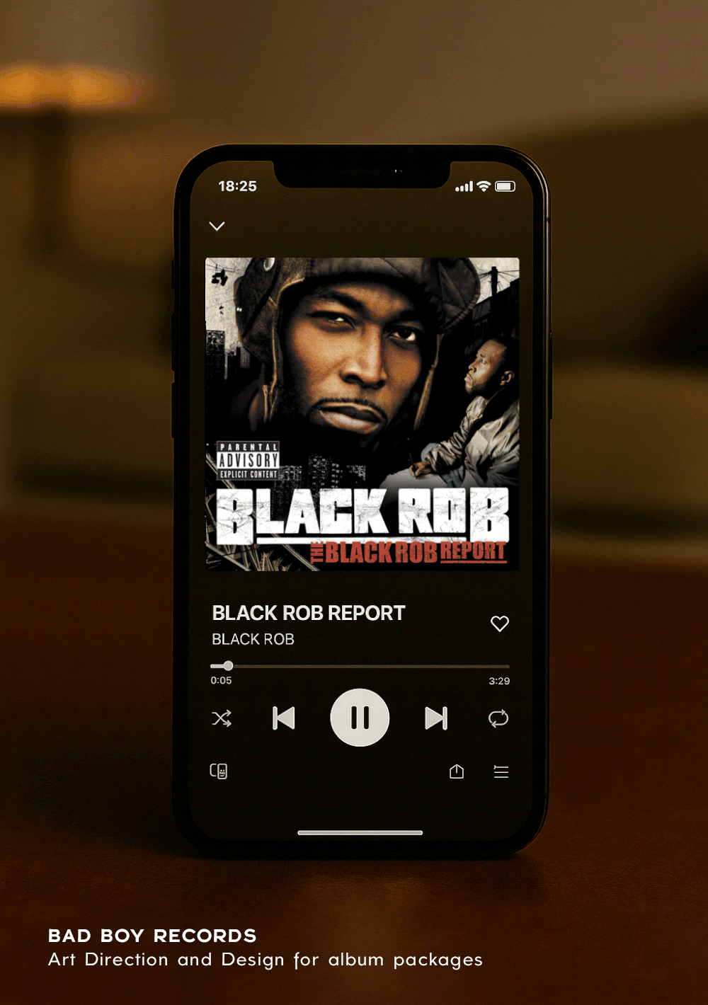   Client: Bad Boy Records  Art direction and design for album packages.  