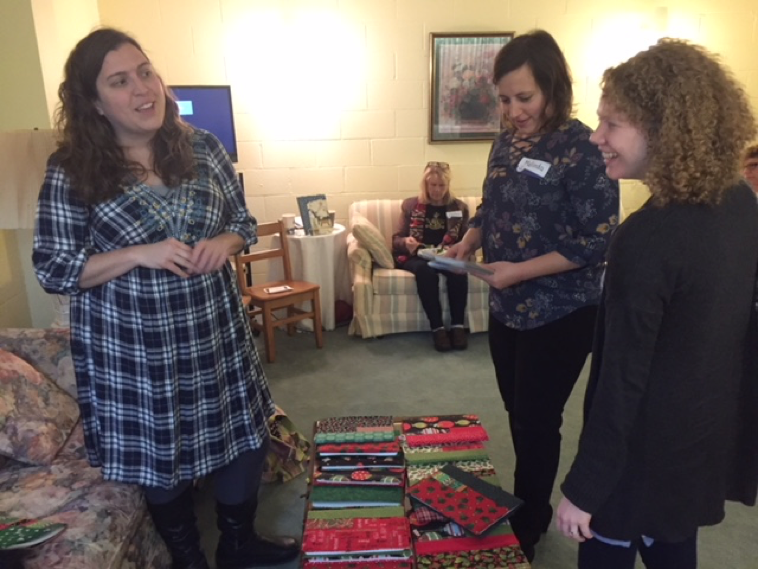 This is Andrea (left) who hosted our last JJJ that will benefit Lydia’s Home. She was a wonderful hostess!
