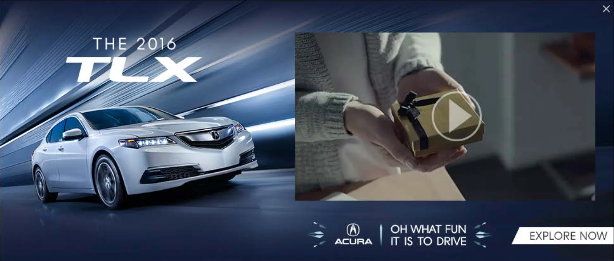 Acura Rich Media Banner