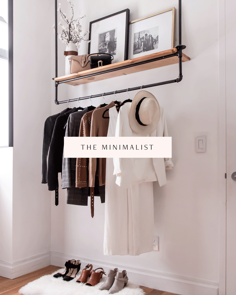 3 Unique Ways to Style an Open Wardrobe