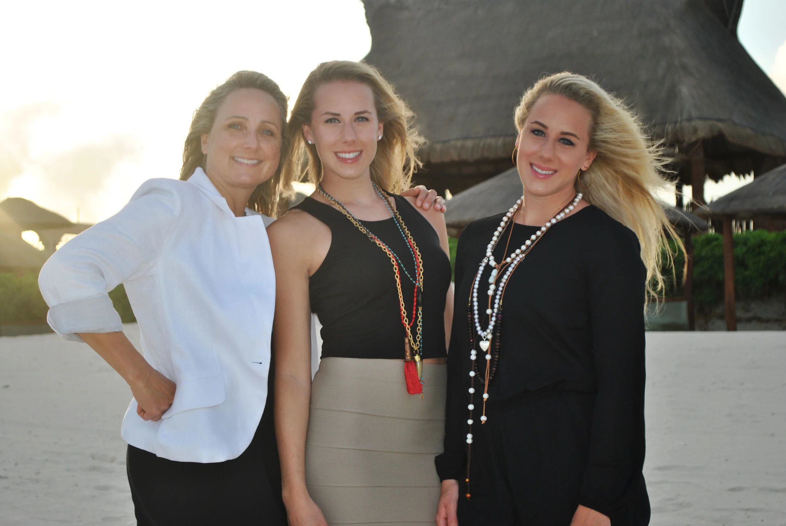 Me with my twin girls, Meryl and Morgan