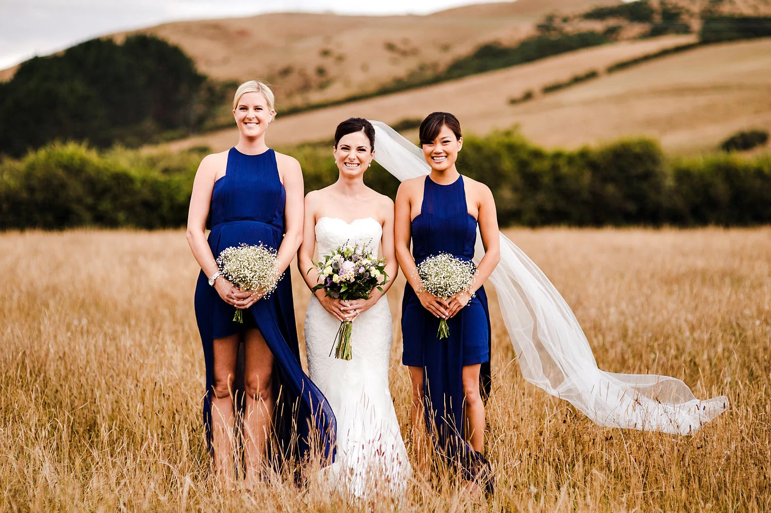Bridesmaids in Field.jpg