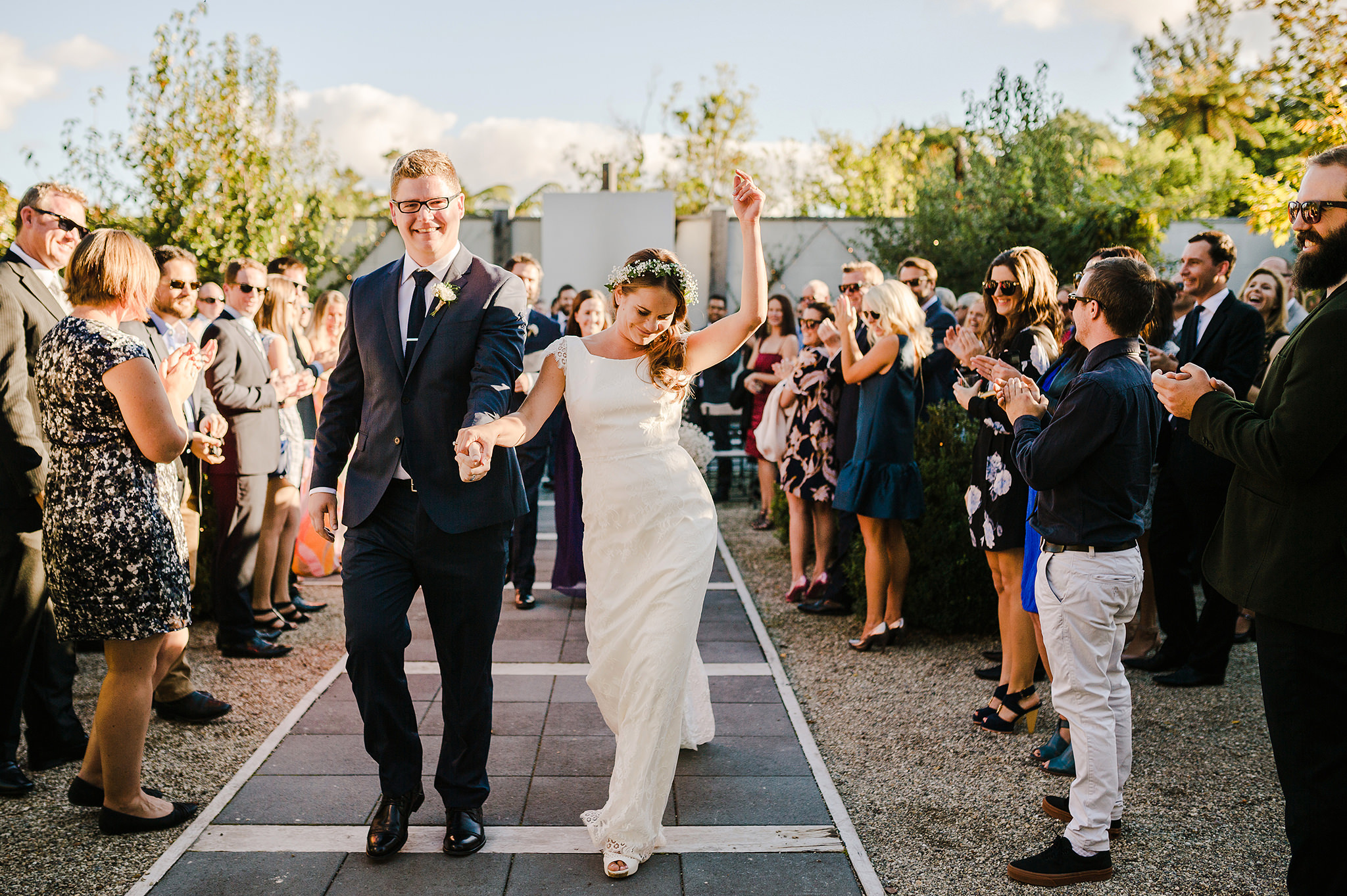 43 bride dancing down aisle tauranga.JPG