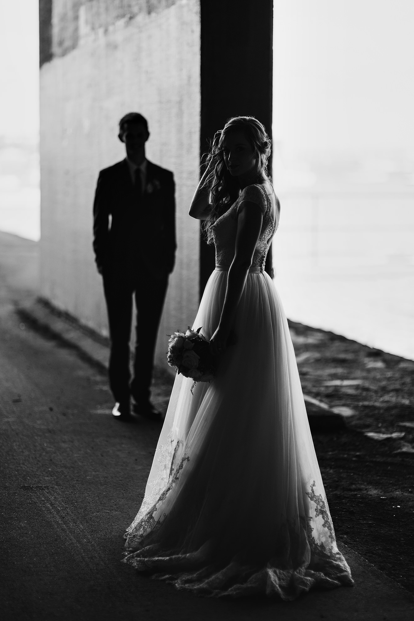 52 black and white moody portrait auckland wedding fashion.JPG