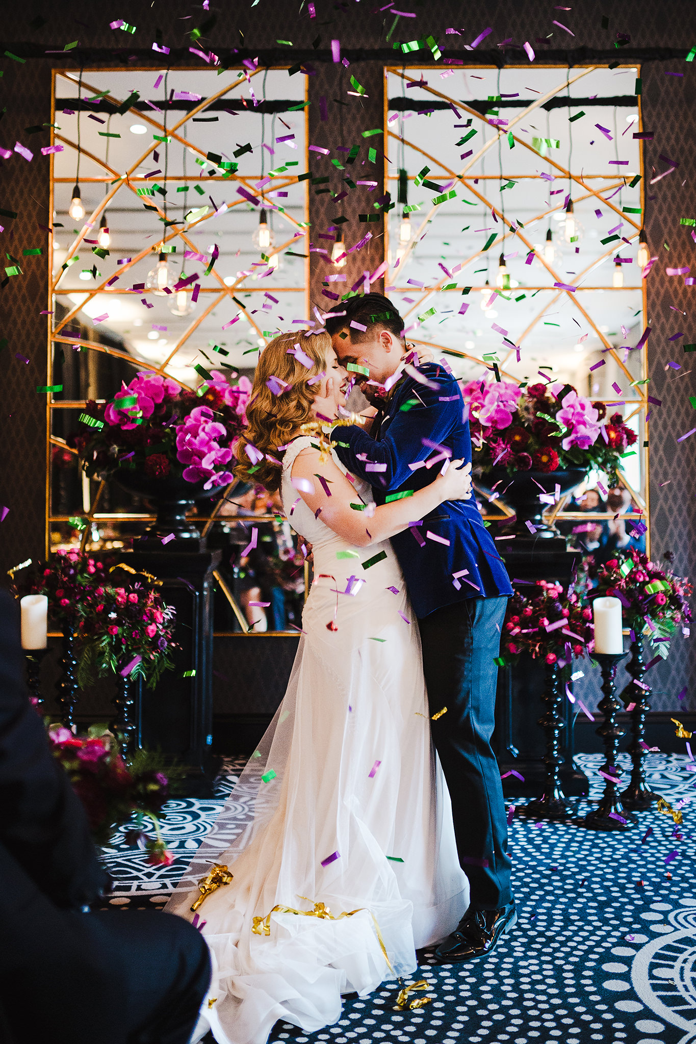 68 confetti kiss at wedding ceremony elegant colourful.JPG