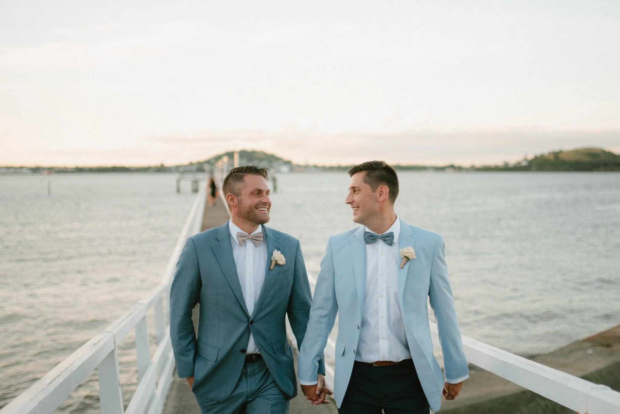 Okahu Bay Wharf Wedding Photos