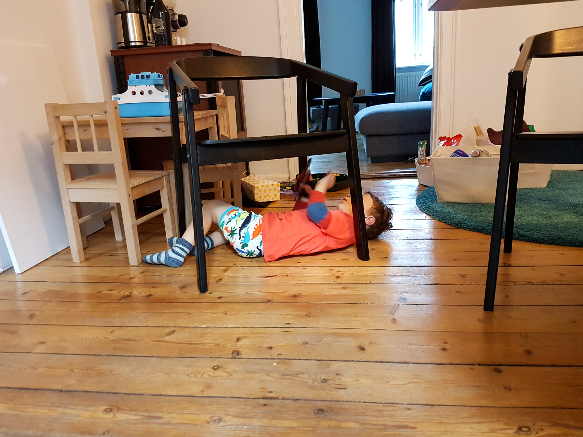 Chair maintenance.