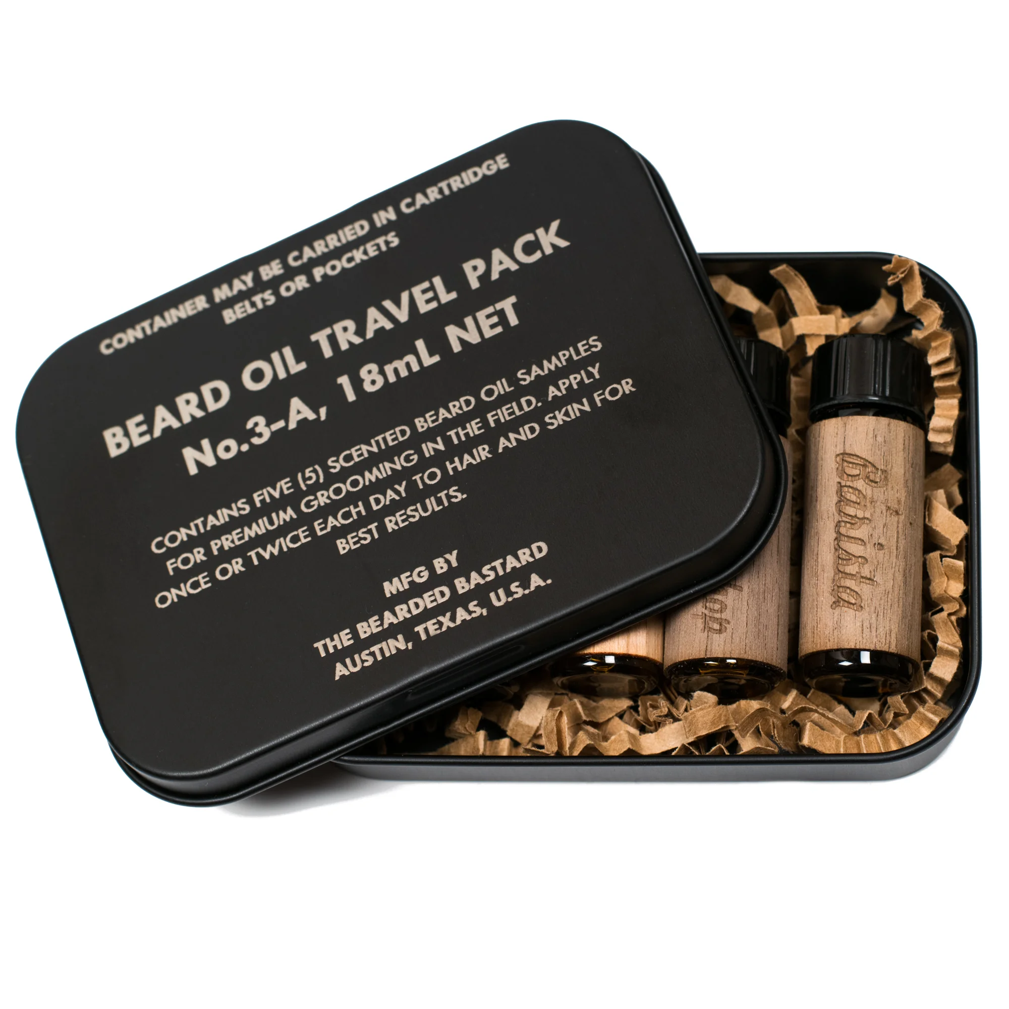 Beard Oil Travel Pack