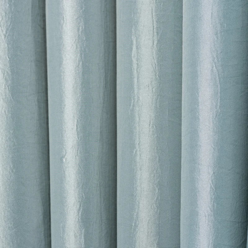 BLUE SILVER TAFFETA