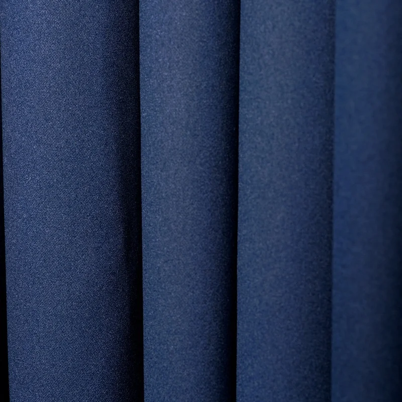 NAVY BLUE TAFFETA