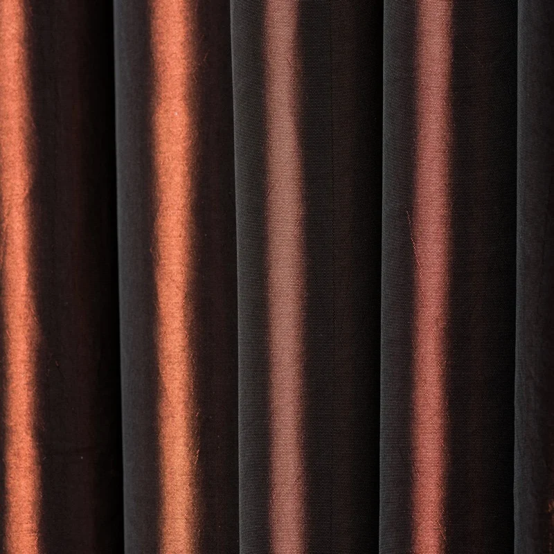 BROWN TAFFETA