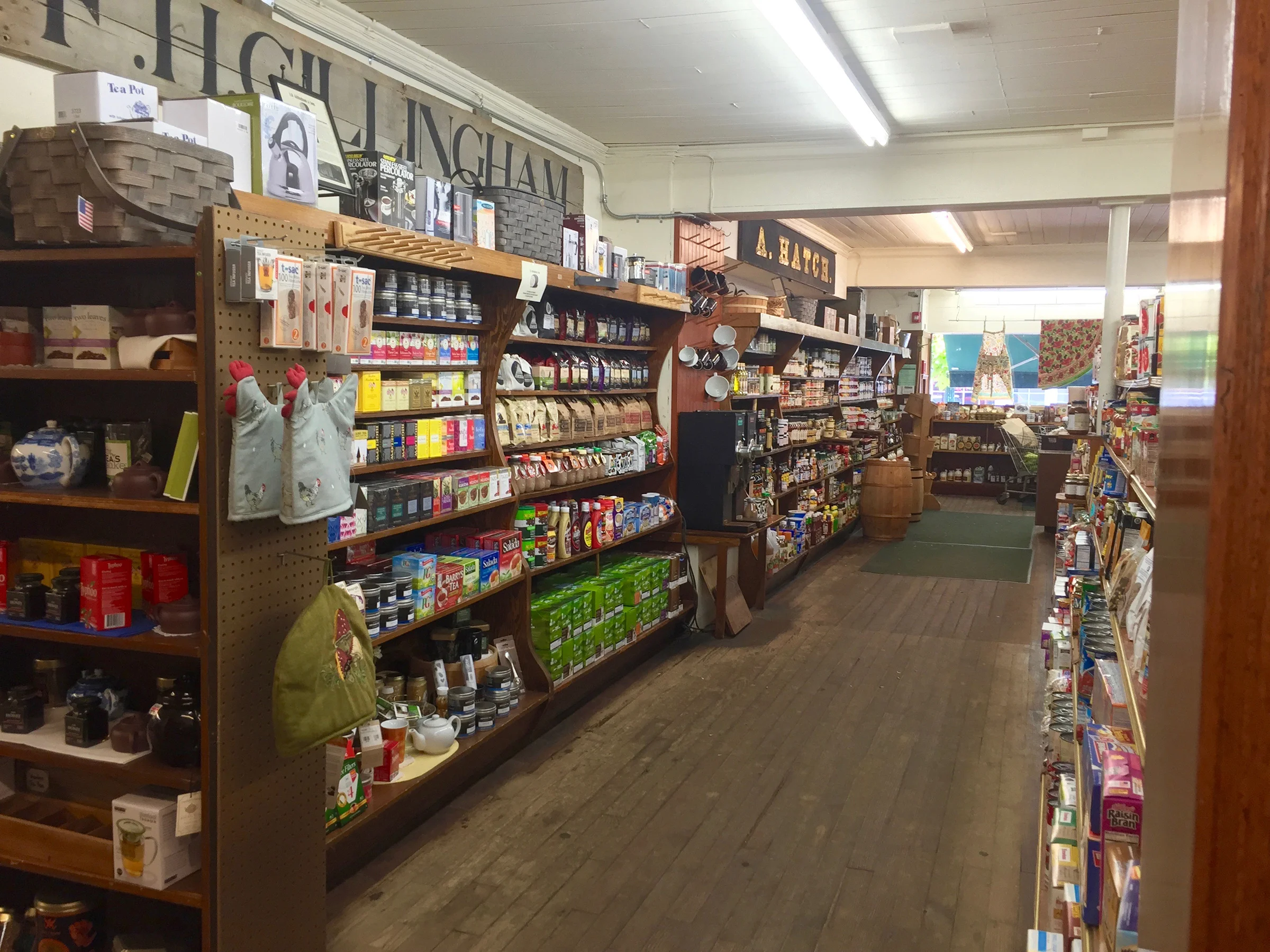 FH Gillingham and Son's is a 130 year old General store. I Love general stores, not because I want everything in them (per se) but more because I adore the quirky and extensive mix of "genuine," local and lifetime guaranteed products. I want to live a life amidst such character, charm and utility. 