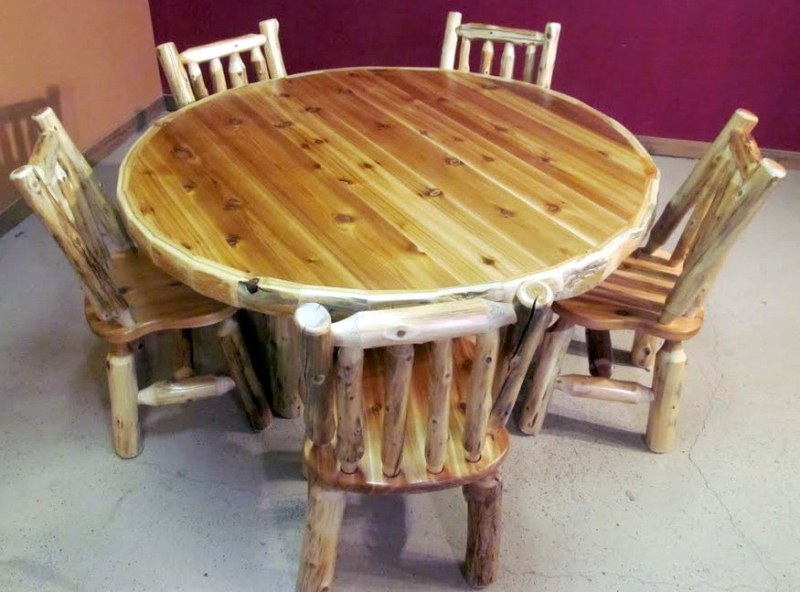 Unique Rustic Dining Room Tables Barnwood Log Dining Tables
