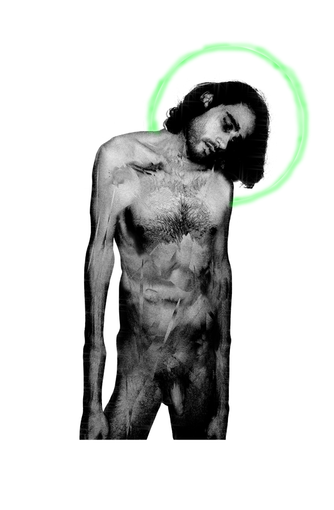 munstrum 1 c-print , spray paint 25 x 35 in. 2007-2017 ©RafaelSantiago