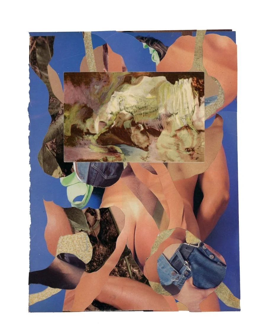 series: queer interludes | i want your flowers | 8.5 x 11 inches | analog collage | ©RS2025