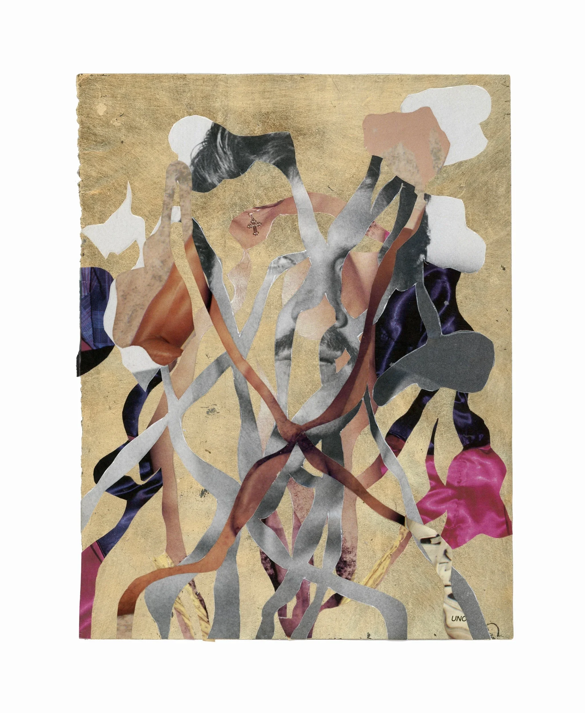 series: queer interludes 2 | see me, see me now | mixed-media collage | 8 x 10 inches  ©RafaelSantiago2024