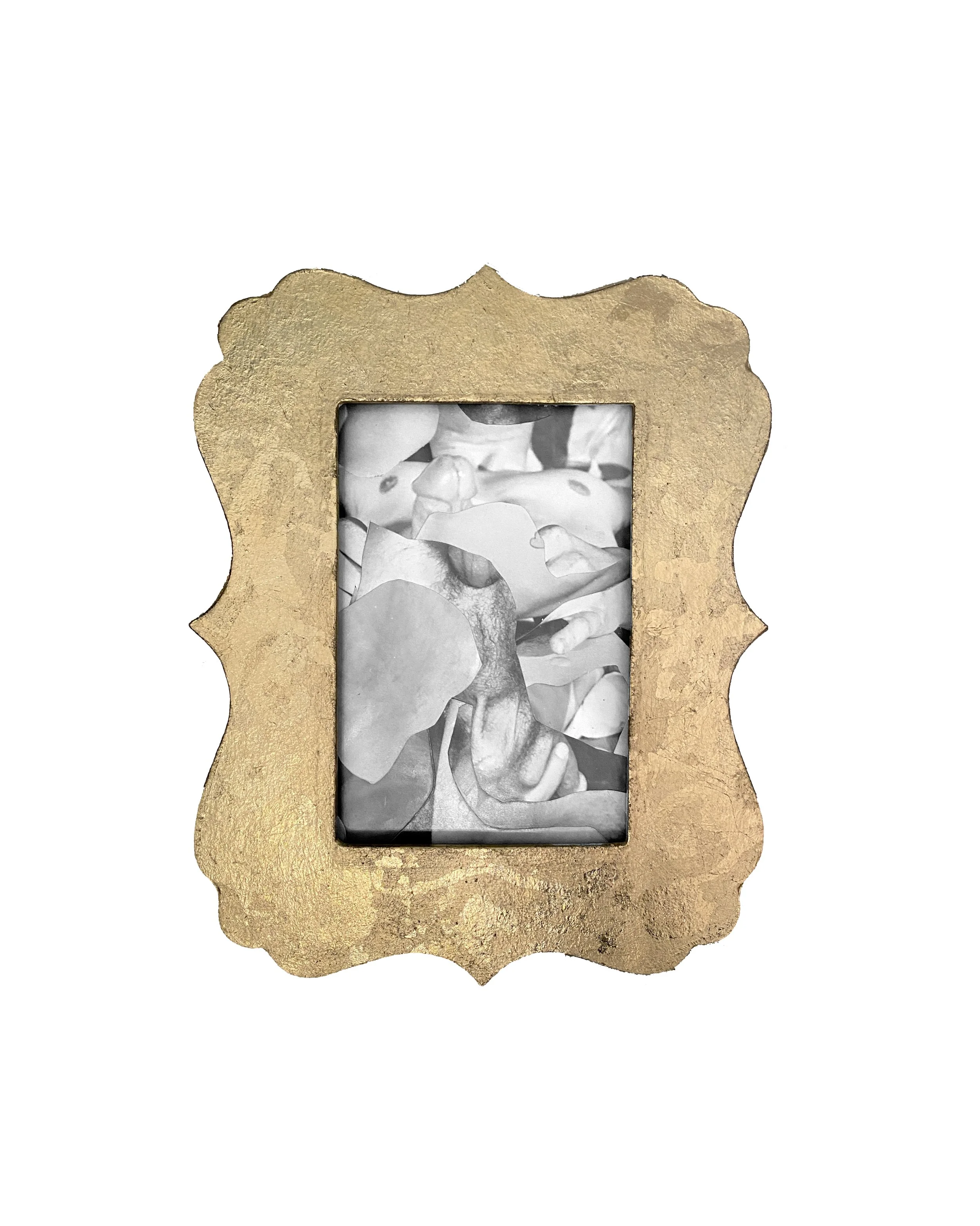 series: queer interludes 2 | mirrored ecstasy | mixed-media collage | 6 x 9 inches ©RS2026