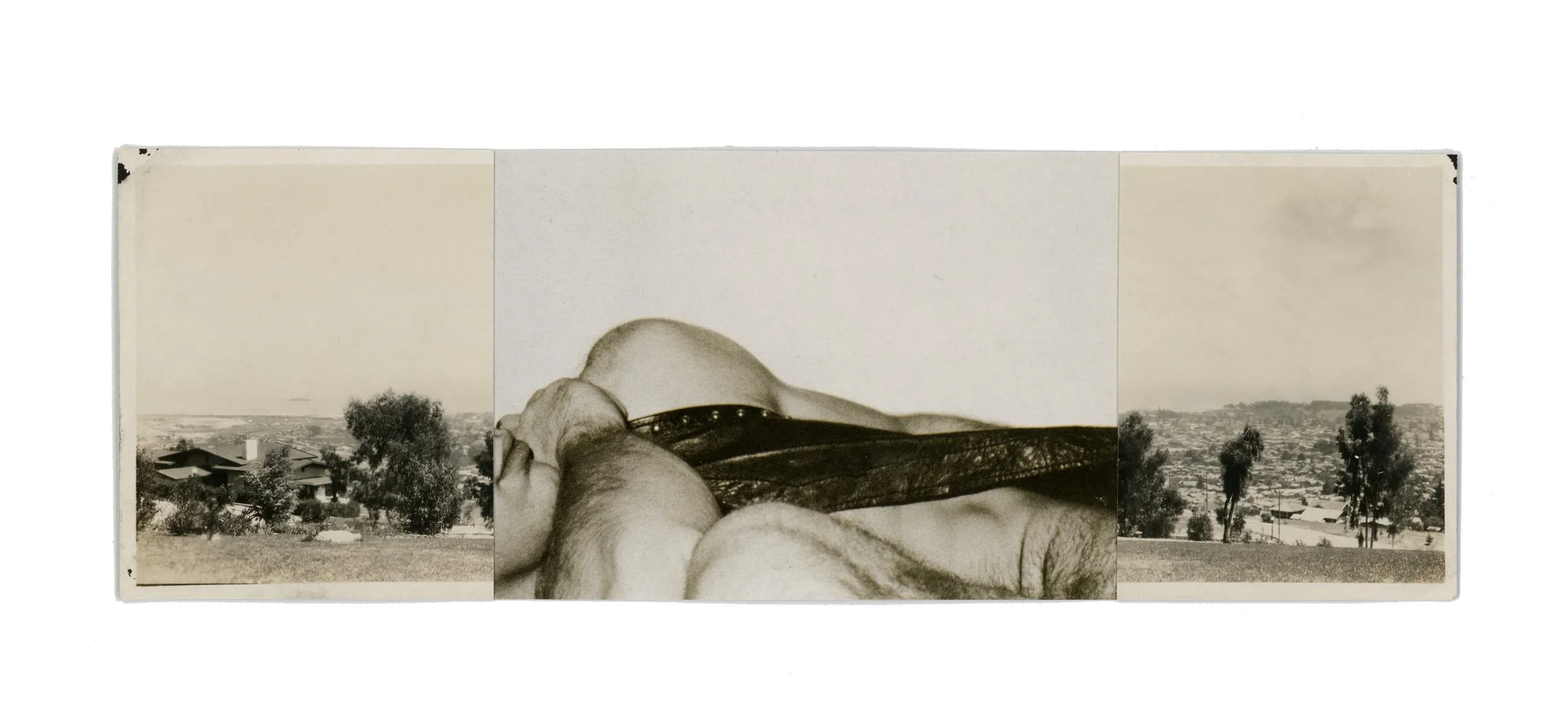 Series: so fine like paradise |  stretched |  collage |  8 x 3.6 inches  ©RafaelSantiago2024