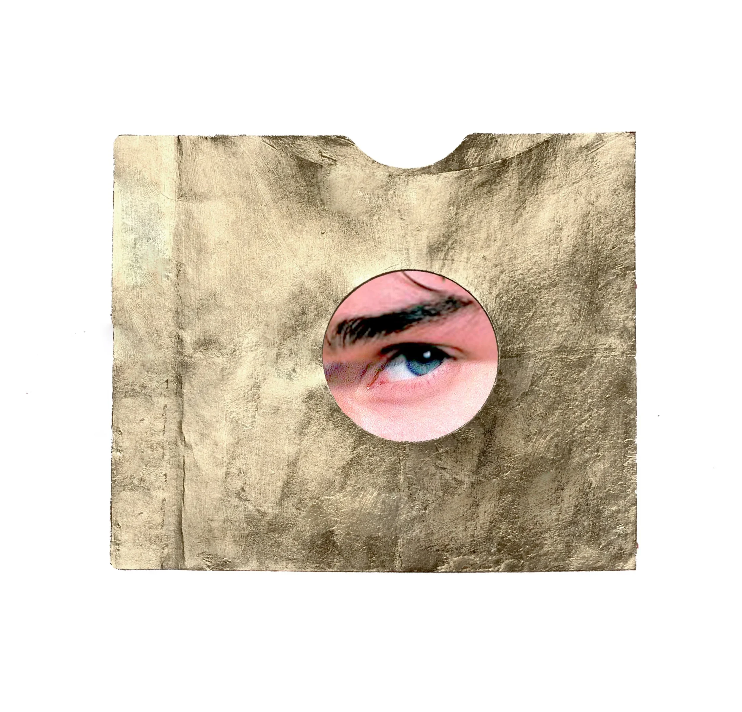 Series: faggot evil eye |  t. cruise |  mixed media collage |  13 x 15 inches  ©RafaelSantiago2022