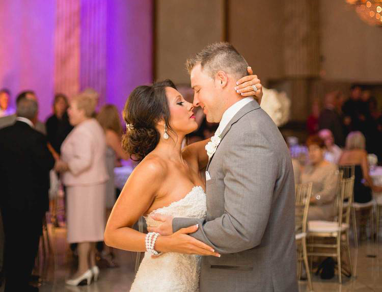 First Dance on the dance floor