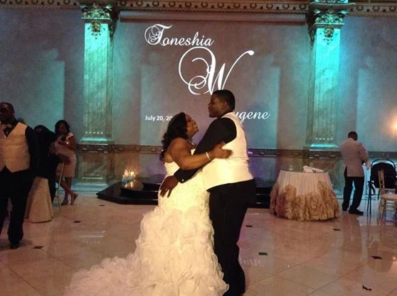Toneshia and Eugene at The Balcony Ballroom