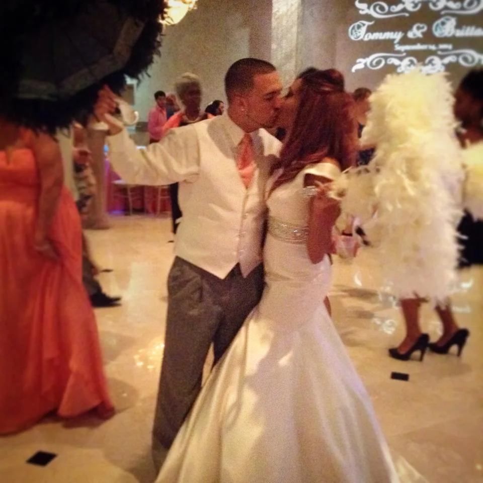 Brittany and Thomas at The Balcony Ballroom