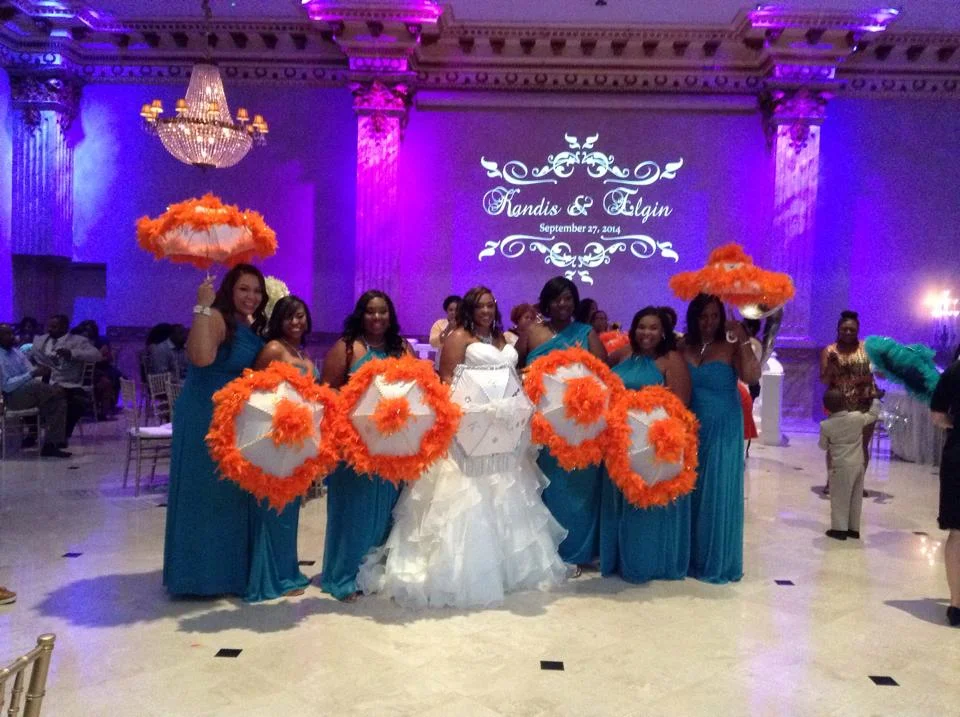 Kandis and Elgin at The Balcony Ballroom