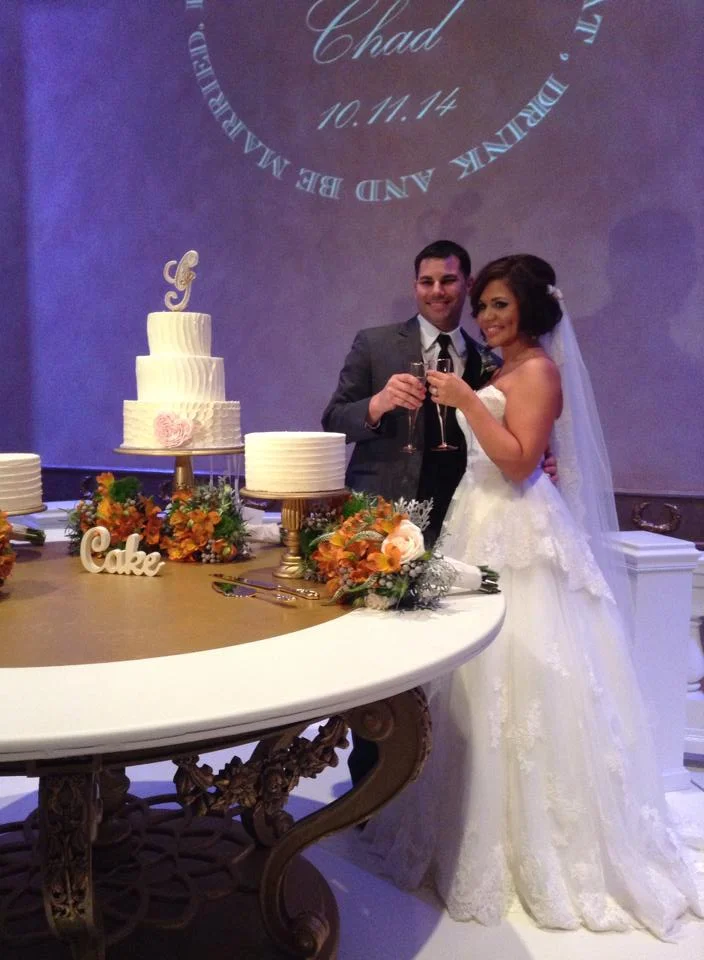 Lauren and Chad at The Balcony Ballroom