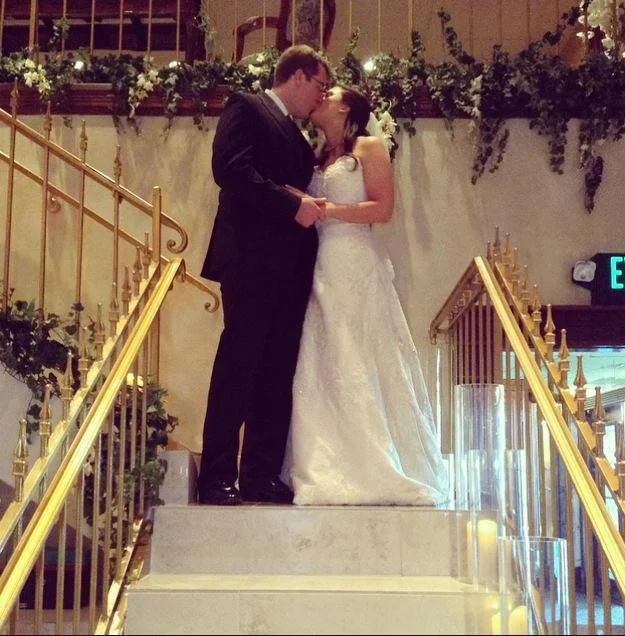 Nicole and Lance at The Balcony Ballroom