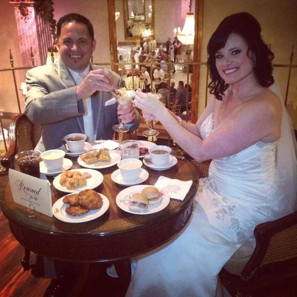 Jennifer and Christopher at The Balcony Ballroom