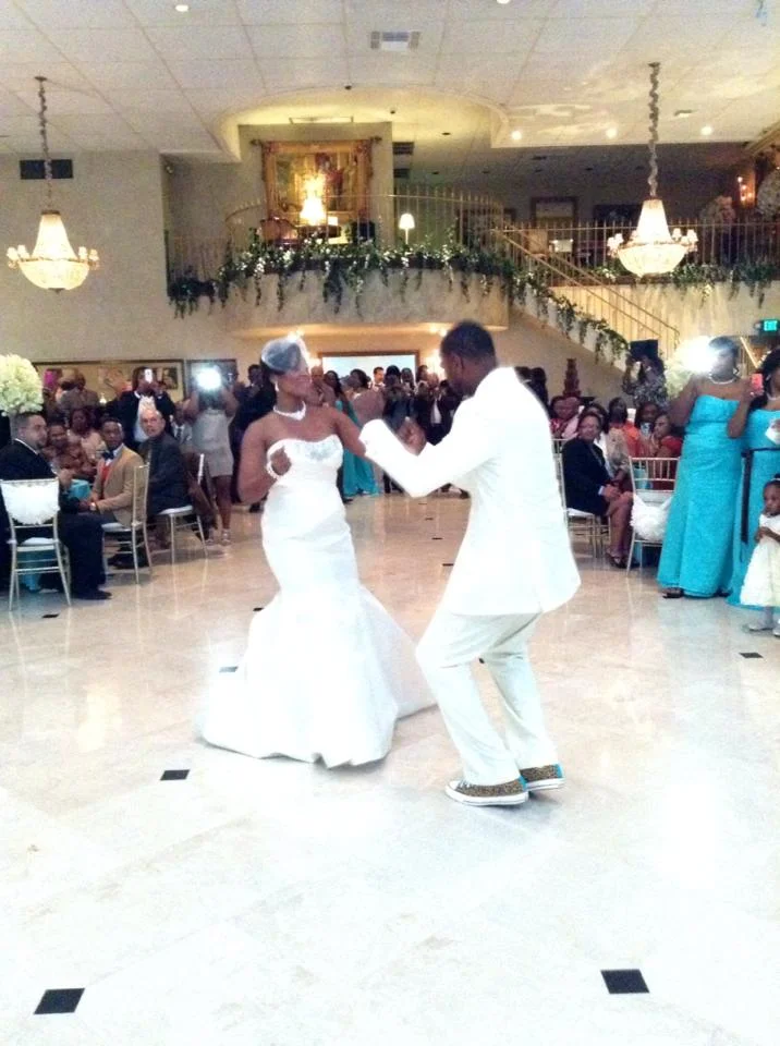 Stacy and Jarmar at The Balcony Ballroom