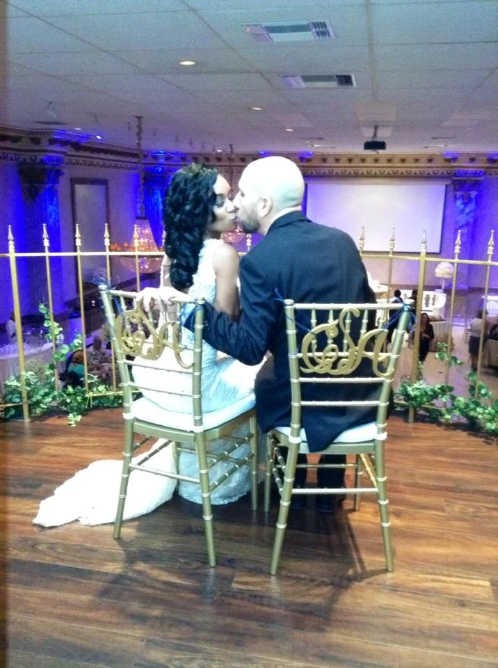 Ashley and Cory at The Balcony Ballroom