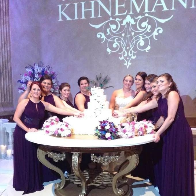 Amanda and Taylor at The Balcony Ballroom