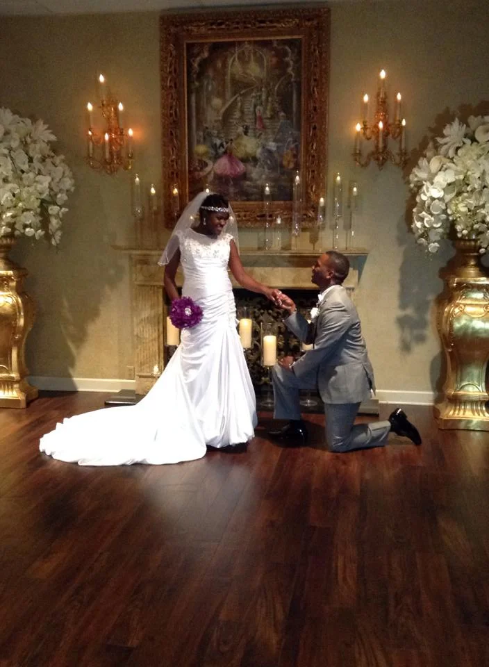 Jaleesa and Kevin at The Balcony Ballroom