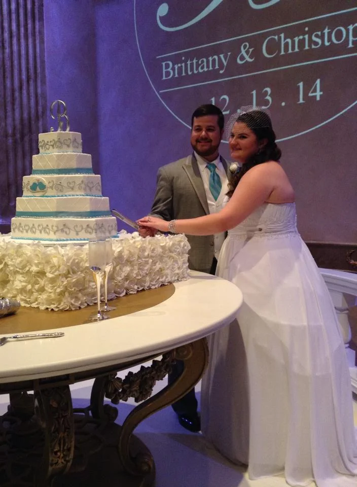 Brittany and Christopher at The Balcony Ballroom