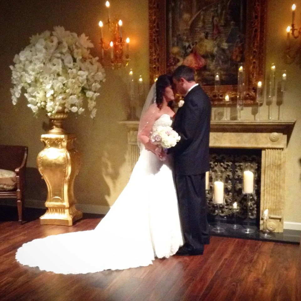 Christina and John at The Balcony Ballroom