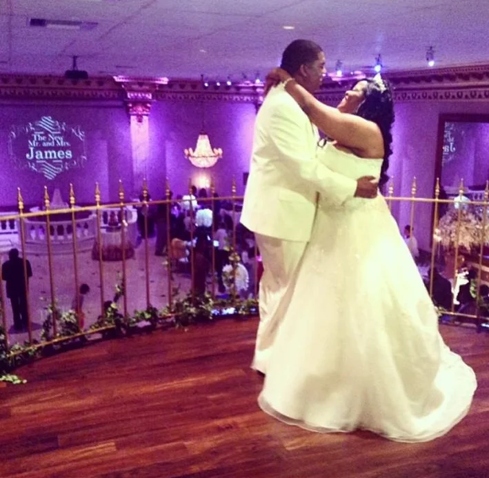Ashley and Henry at The Balcony Ballroom
