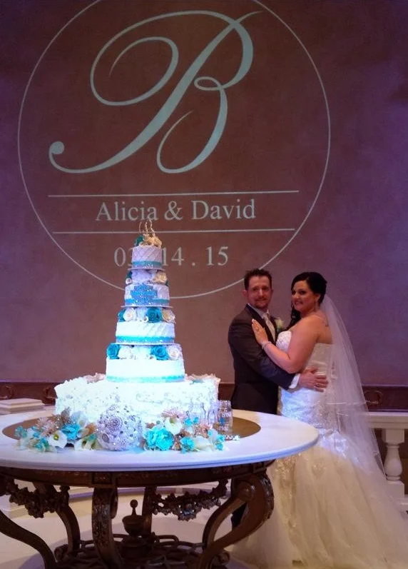 Alicia and David at The Balcony Ballroom
