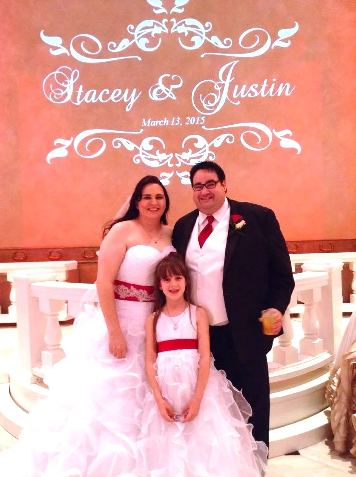 Stacey and Justin at The Balcony Ballroom