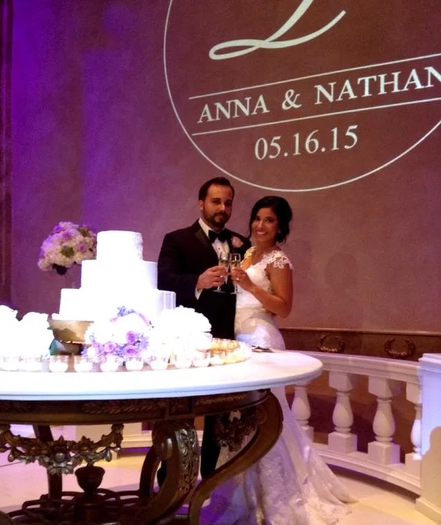 Anna and Nathan at The Balcony Ballroom