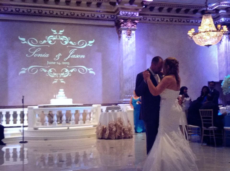 Sonia and Jason at The Balcony Ballroom