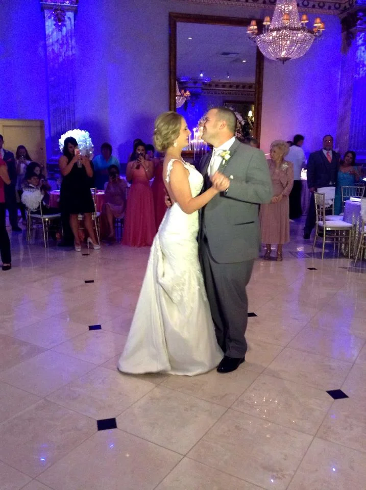 Elise and Nick at The Balcony Ballroom 