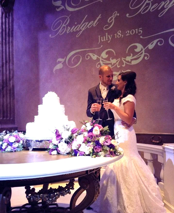 Bridget and Benjamin at The Balcony Ballroom