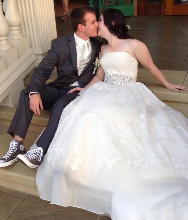 Stephanie and Matthew at The Balcony Ballroom