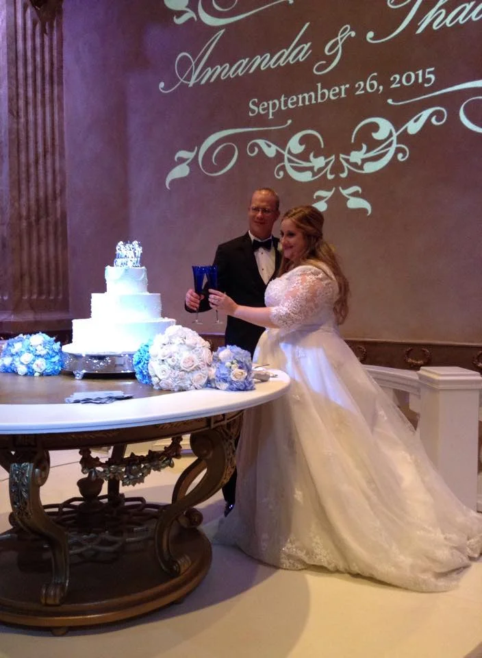 Amanda and Thaddeus at The Balcony Ballroom