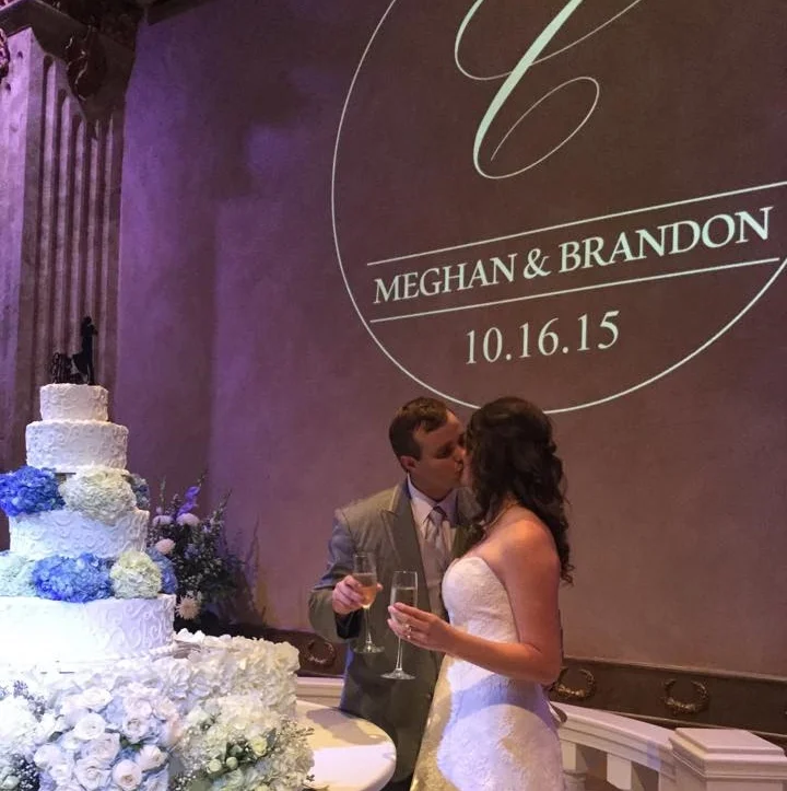 Meghan and Brandon at The Balcony Ballroom