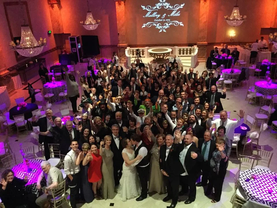 Mallory and Miles at The Balcony Ballroom
