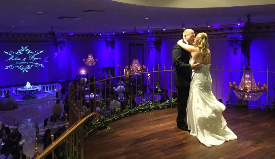 Melissa and Ryan at The Balcony Ballroom